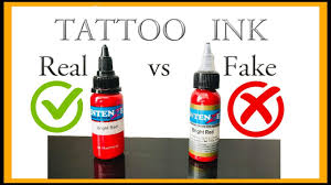 49 ($12.49/fl oz) get it as soon as wed, mar 24. Tattoo Ink Real Vs Fake Youtube