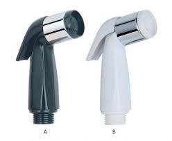 kitchen side spray showerhead and hand