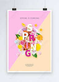 Sheer summer dress is a simple yet fun piece for the warmer seasons. Simple Bright Color Block Letters Stitching Spring Spring Flower Template Image Picture Free Download 464093184 Lovepik Com