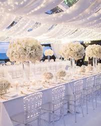 Divine Purity Decor Iamflower Co Planner Theweddingblissthailand Photo Blush White Wedding Decorations All White Wedding Wedding Floral Centerpieces