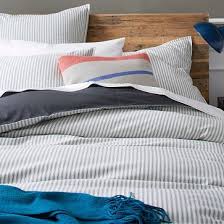 Duvet cover, sham and insert sold separately. Ticking Stripe Duvet Cover Shams Striped Duvet Covers Ticking Stripe Duvet Cover Striped Duvet