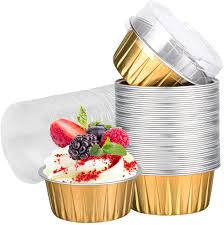 Stir vodka into the pudding mixture. Amazon Com Aluminum Foil Baking Cups With Lids 100pcs 5 Oz Gold Dessert Baking Cups Holders Cupcake Bake Utility Ramekin Clear Pudding Cups For Wedding Christmas Kitchen Birthday Party Various Holiday Parties Kitchen Dining