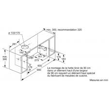 Bosch Hotte Telescopique 90cm 400m3 H Metallise Dfm094w52 Serie 2 Vente Petit Electromenager Et Gros Electromenager