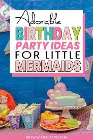 Crafts help kids show their creative side. Mermaid Birthday Party Ideas For When You Have No Time To Prepare