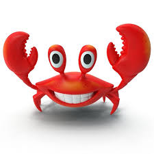 3d Model Cartoon Crab Crab Cartoon Crab Cartoon