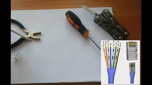 How To Fix X2f Terminate Ethernet Cables Connectors Youtube Ethernet Cable Crimping Crimping Tool
