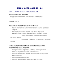 The meaning of the adoptive family. Anak Amanah Allah Unit 1 Anak Angkat Menurut Islam