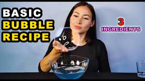 How to make bubbles for bubble machine. How To Make A Basic Bubble Recipe Youtube