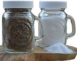 Golden Harvest Ball Mason Jar Glass Salt And Pepper Shakers In 2021 Mason Jar Kitchen Decor Glass Mason Jars Ball Mason Jars
