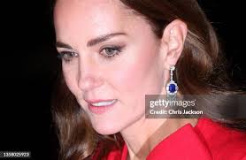 Catherine, Duchess of Cambridge seen talking with Philippa Matthews,...  News Photo