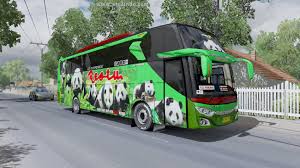 Panda svētīšanas autobusu piegādi, panda svētības autobusa simulatoru. Livery Akap Repack 2 Jb3 Hino Rk Mod Ets2 Indonesia