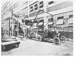 Ford Autofabrik Montagelinie Detroit 1913 .. Datum: 1909 Fototapete •  Fototapeten 1909, Detroit, Michigan | Myloview.de