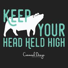 Livestock Motivation By Carousel Design Pigs Quote Livestock Quotes Pig Farming