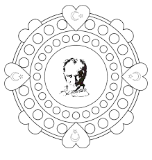 Cumhuriyet Bayrami Ataturk Okuloncesitr Preschool Okul Oncesi Noel Etkinlikleri Boyama Sayfalari 3d Kartlari