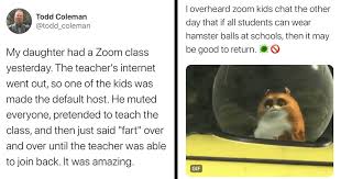 19 Tweets That Prove Kids On Zoom Are Hilarious Memebase Funny Memes