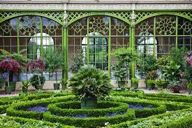 Landscape styles your guide to materials, décor, plant palettes, color palettes, and fabrics for the most popular garden design themes. Art Nouveau Garden Germany Great Gardens Ideas Art Deco Garden Dream Garden Landscape Design