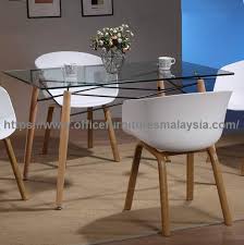 Enjoy free shipping on most stuff, even big stuff. Modern Dining Table Design With Glass Top Dining Table With Glass Price Malaysia