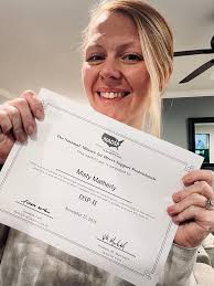 Congratulations to Misty Matherly for earning her DSP-II certification from  the National Alliance for Direct Support Professionals