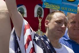 Joey Chestnut out-eats Philly pros to win sixth Nathan's hot dog contest