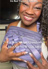 Iris and Rainbow Best Version Crossbody Bag Release