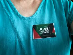 Juneteenth is made up of the words 'june' and 'nineteenth,' and it is on juneteenth, which marks the end of slavery in the u.s. W Hkw5pyngyipm