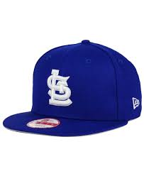 Find officially licensed additions to your hat collection with a new st. Ktz Cotton St Louis Cardinals C Dub 9fifty Snapback Cap In Blue For Men Lyst