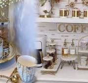 DECORACIÓN MODERNA 2025// IDEAS 💡PARA DECORAR TU ESTACION DE CAFÉ ☕️ En  Casa