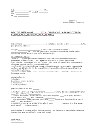 Maybe you would like to learn more about one of these? Decizie Numerotare Facturi 2013 Pdf