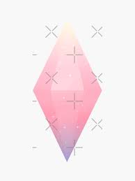 The Sims 4 Pastel Pink Gradient Plumbob Sticker By Cookiethecat15 In 2020 Sims 4 Sims Cute Wallpaper Backgrounds