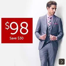 Slim fit suits are today's fashion for men's suits, however, not everyone can wear them. Amazing Value Target Australia Men S Suit For Groomsmen And Groom The Groom Groomsmen Mens Suits Menswear Suits