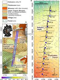 A) Inset: The Heldburg Dike Swarm (HDS) region is located in the...