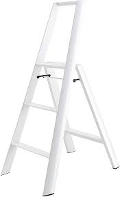 Maybe you would like to learn more about one of these? Amazon Com Hasegawa Ladders Lucano Stepladder 3 Step White Home Kitchen Step Stool Step Ladder Ladder