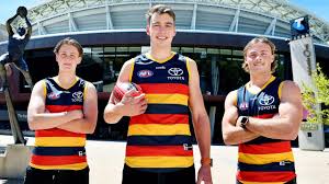 Erin phillips of the crows gives the thumbs up after the win with anne hatchard during the 2021 aflw round 08 match between the adelaide crows and the. How Adelaide Crows Top Draft Pick Riley Thilthorpe Went From Ice Hockey To Fulfil Afl Dream
