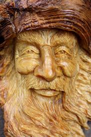 Wizard Wood Spirit Wood Anniversary Gift Father S Day Gift By Gary Burns Wiz Treewiz 115 00 Usd Via Etsy Wood Spirit Wood Anniversary Gift Art Carved