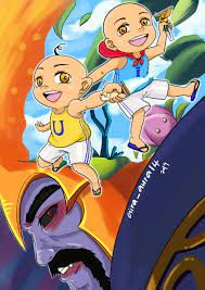 Upin, ipin and their friends come across a mystical 'keris' that opens up a portal and transports them straight into the heart of a kingdom. Artstation Upin Ipin Keris Siamang Tunggal Ira Nordiana Santoso