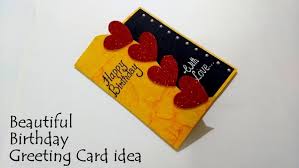 Or maybe you are looking for something a bit more serious and sentimental. Valentine Card Design Handmade Happy Birthday Card For Boyfriend