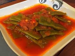 Rezept Tuerkische Yesil Fasulye Gruene Bohnen In Tomatensosse Rezepte Grune Bohnen Rezept Grune Bohnen