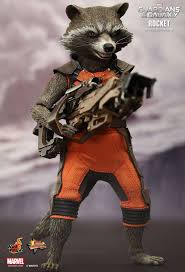 Guardians of the galaxy director james gunn said that rocket raccoon will have a large role in the upcoming sequel. Rocket Raccoon Guardians Of The Galaxy Hot Toys 1 6th Scale Action Figure Mms252 Incredible Figures