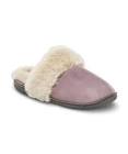 Womens Faux Suede Faux Fur Lined Slippers WindRiver