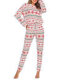 Matching family christmas pajamas are the way forward! Womens Christmas Pj Set Off 56