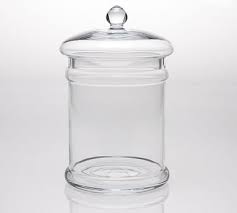 100m consumers helped this year. Classic Glass Bathroom Canisters Pottery Barn