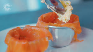 Blitz until completely smooth, scraping down sides as needed. Smoked Salmon Mousse With Creme Fraiche Lime And Dill By Galton Blackiston Youtube
