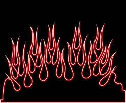 Tons of awesome red flames wallpapers to download for free. Red Neon Flames Decalgirl