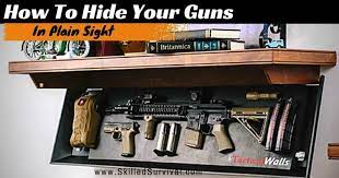 The better idea maybe to outsmart the local thief and hide your weapon or weapons. Hidden Gun Storage How Hide Your Guns In Plain Sight