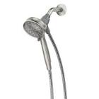 Attract 6 Function 4-Inch Handheld Shower with Magnetix in Spot Resist Brushed Nickel 26000SRN Moen
