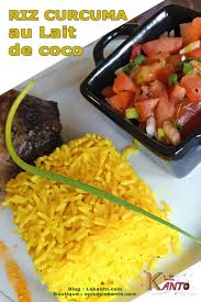 Le Riz Curcuma Au Lait De Coco Voici Une Savoureuse Recette Typique Aux Couleurs De L Ocean Indien Riz Rizaucoco Lait De Coco Curcuma Recettes De Legumes