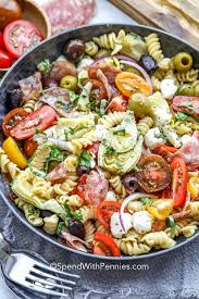 Mediterranean pasta salad recipe | little spice jar. Antipasto Pasta Salad Spend With Pennies