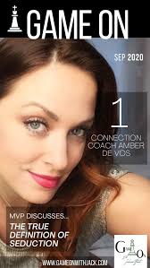 The very first guest of Game On with Jackson Stuart was the amazing  Seduction Coach, Amber De Vos. Check out the episode here [1] 1. S1E1