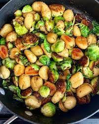 Nyt Cooking On Instagram Itsalislagle S Crisp Gnocchi With Brussels Sprouts And Brown Butter Is The Perfect Cooking Brussel Sprouts Crispy Brussel Sprouts