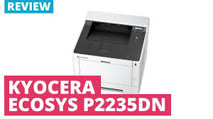 Kostenlose ringeweitenänderung für ungravierte ringe an. Kyocera Ecosys P2235dn A4 Mono Laser Printer Youtube